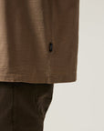 34 Heritage Slub Crew Neck T-Shirt Shitake-Men's T-Shirts-Brooklyn-Vancouver-Yaletown-Canada
