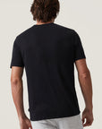 34 Heritage Pique Tee - Black-Men's T-Shirts-Brooklyn-Vancouver-Yaletown-Canada