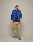 Merz Vintage Machine Refined Classic Fit T-Shirt - Ink Blue-Men's T-Shirts-Brooklyn-Vancouver-Yaletown-Canada