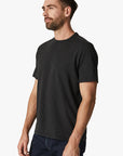 34 Heritage Slub Crew Neck Tshirt Black-Men's T-Shirts-Brooklyn-Vancouver-Yaletown-Canada