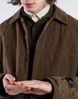 Palto Ragu Wp Trench - Olive-Men's Coats-Brooklyn-Vancouver-Yaletown-Canada