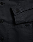 Nudie Barney Worker Jacket - Black-Men's Jackets-Brooklyn-Vancouver-Yaletown-Canada