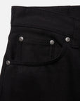 Nudie Steady Eddie II Dry Everblack-Men's Denim-Brooklyn-Vancouver-Yaletown-Canada
