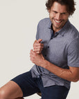 34 Heritage Arizona Seersucker Kona Shorts - Navy-Men's Shorts-Brooklyn-Vancouver-Yaletown-Canada
