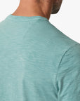 34 Heritage T-Shirt Slub Crew Neck - Iceberg Green-Men's T-Shirts-Brooklyn-Vancouver-Yaletown-Canada