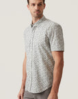 34 Heritage Grove Short Sleeve Shirt Olive-Men's Shirts-Brooklyn-Vancouver-Yaletown-Canada