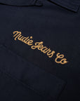 Nudie Arthur Bowling Shirt 8 Wonders Navy-Men's Shirts-Brooklyn-Vancouver-Yaletown-Canada