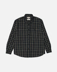Nudie Julian Worker Shadow Check Shirt Black-Men's Shirts-Brooklyn-Vancouver-Yaletown-Canada
