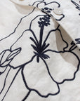 Far Afield Veloso Shirt - Embroidered Landscape - White-Men's Shirts-Brooklyn-Vancouver-Yaletown-Canada
