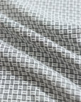 Far Afield Classic Two Pocket Shirt - Dobby Blocks - White/Grey-Men's Shirts-Brooklyn-Vancouver-Yaletown-Canada