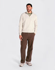 Far Afield Funnel Neck Sweatshirt - Sand-Men's Sweatshirts-Brooklyn-Vancouver-Yaletown-Canada