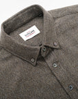 Outclass Flannel Classic Shirt - Moss Twill-Men's Shirts-Brooklyn-Vancouver-Yaletown-Canada