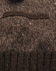 Outclass Zip Cardigan - Brown Marl-Men's Sweaters-Brooklyn-Vancouver-Yaletown-Canada