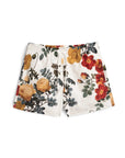 Bather Bouquet Swim Trunk - Beige-Men's Shorts-Brooklyn-Vancouver-Yaletown-Canada