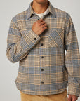 Peregrine Blunt Overshirt - Charles Check-Men's T-Shirts-Brooklyn-Vancouver-Yaletown-Canada