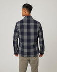 Peregrine Blunt Overshirt - William Check-Men's Shirts-Brooklyn-Vancouver-Yaletown-Canada