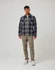 Peregrine Blunt Overshirt - William Check-Men's Shirts-Brooklyn-Vancouver-Yaletown-Canada