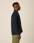 Peregrine Chalet Corduroy Shirt - Navy-Men's Shirts-Brooklyn-Vancouver-Yaletown-Canada