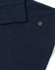 Outclass Double Slub L/S Henley - Navy-Men's T-Shirts-Brooklyn-Vancouver-Yaletown-Canada
