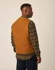 Peregrine Duke Gilet - Mustard-Men's Jackets-Brooklyn-Vancouver-Yaletown-Canada