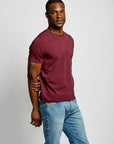 Easy Mondays Crew Neck Berry-Men's T-Shirts-Brooklyn-Vancouver-Yaletown-Canada