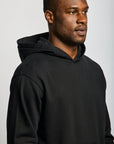 Easy Mondays Organic Cotton Hoodie Black-Men's Sweatshirts-Howard-Surrey-Canada