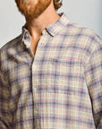 Easy Mondays Crinkle Button Down Carousel-Men's Shirts-Brooklyn-Vancouver-Yaletown-Canada