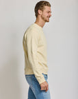 Easy Mondays Sweatshirt Crew Neck Blonde-Men's Sweatshirts-Brooklyn-Vancouver-Yaletown-Canada