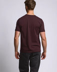 Easy Mondays Crew Neck T-Shirt - Oxblood-Men's T-Shirts-Brooklyn-Vancouver-Yaletown-Canada