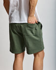 Easy Mondays Slub Cotton Short Thyme-Men's Shorts-Brooklyn-Vancouver-Yaletown-Canada