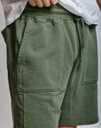 Easy Mondays Slub Cotton Short Thyme-Men's Shorts-Brooklyn-Vancouver-Yaletown-Canada