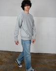 Edwin Eca4004 Classic Crew Sweatshirt - Grey-Men's Sweatshirts-Brooklyn-Vancouver-Yaletown-Canada