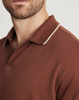 34 Heritage Riviera Polo Cappuccino-Men's T-Shirts-Brooklyn-Vancouver-Yaletown-Canada