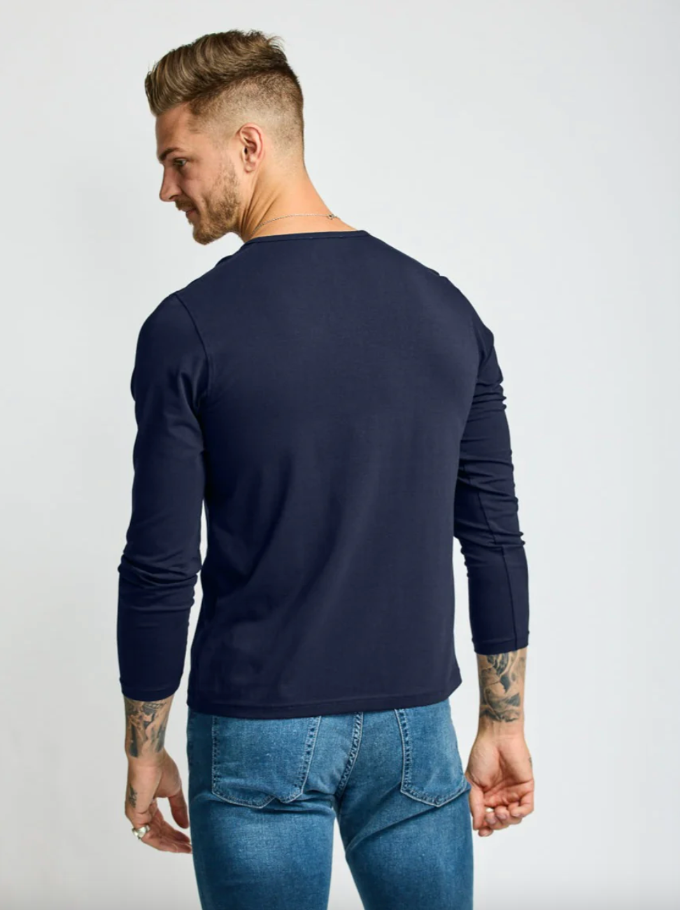 Easy Mondays-LS Henley Tee-Men&#39;s T-Shirts-Yaletown-Vancouver-Surrey-Canada