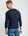 Easy Mondays-LS Henley Tee-Men's T-Shirts-Yaletown-Vancouver-Surrey-Canada