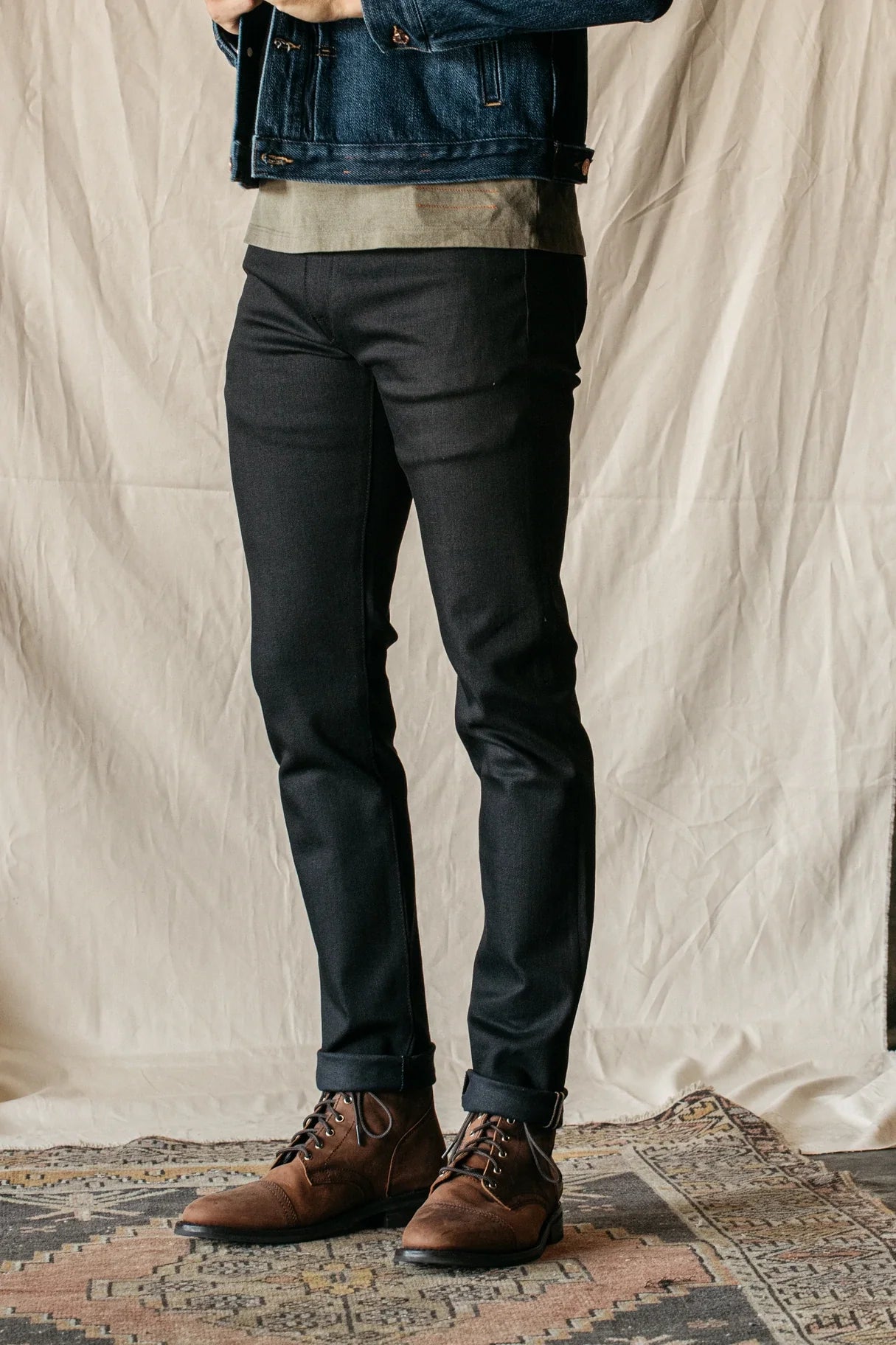 Kato - The Pen Slim 10.5 oz Selvedge Denim Jeans Raw-Men&#39;s Denim-Yaletown-Vancouver-Surrey-Canada