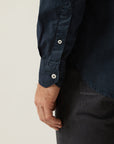 34 Heritage Shirt Luxe Twill - Dress Blues-Men's Shirts-Brooklyn-Vancouver-Yaletown-Canada