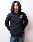 Edwin Long Sleeve Tee - Navy Lucky You