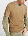 Cotton Citizen T-Shirt Classic Crewneck Vintage Chai-Men's T-Shirts-Brooklyn-Vancouver-Yaletown-Canada