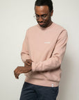 18Waits Classic Crewneck Dusty Rose-Men's Sweatshirts-Brooklyn-Vancouver-Yaletown-Canada
