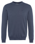 Barbour Pima Cotton Crewneck Sweater - Navy-Men's Sweaters-Brooklyn-Vancouver-Yaletown-Canada