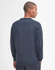 Barbour Pima Cotton Crewneck Sweater - Navy-Men's Sweaters-Brooklyn-Vancouver-Yaletown-Canada