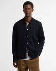 Barbour Florcombe Knitted Cardigan - Navy-Men's Sweaters-Brooklyn-Vancouver-Yaletown-Canada