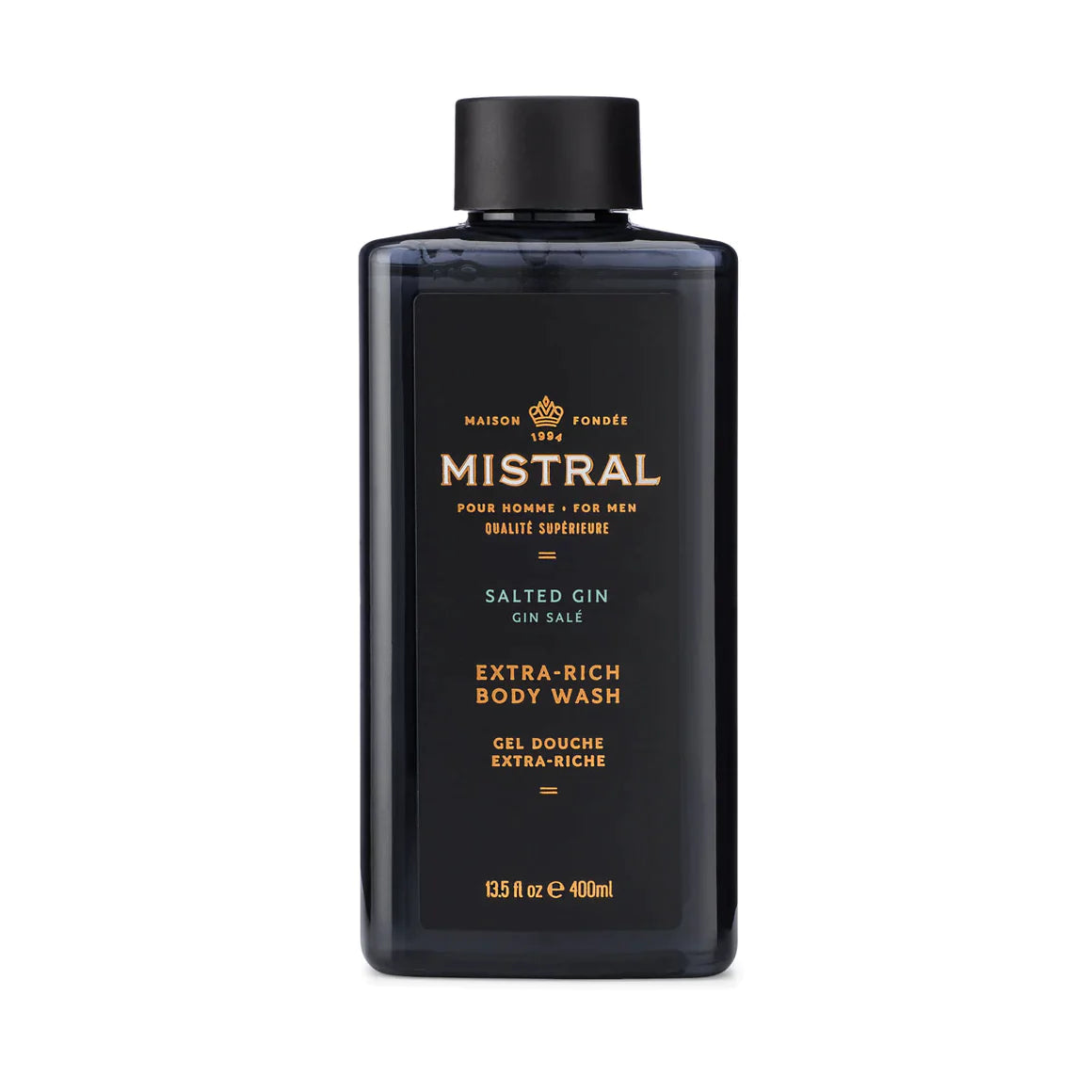 Mistral - Body Wash - 400ml-Men&#39;s Accessories-Salted Gin-Yaletown-Vancouver-Surrey-Canada