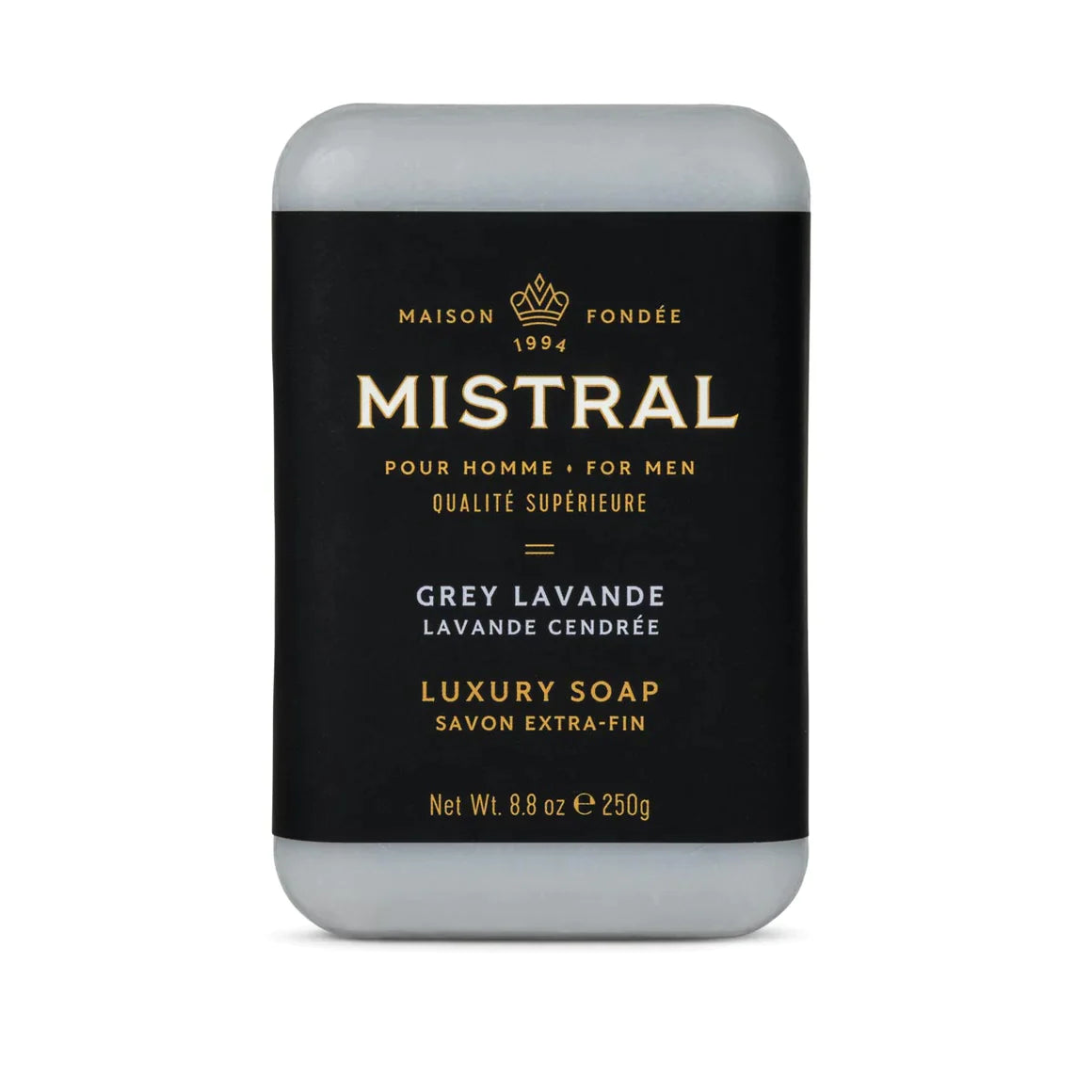 Mistral - Bar Soap - 250g-Men&#39;s Accessories-Grey Lavander-Yaletown-Vancouver-Surrey-Canada