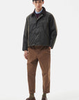 Barbour Os Transport Wax Jacket - Olive-Men's Coats-Brooklyn-Vancouver-Yaletown-Canada