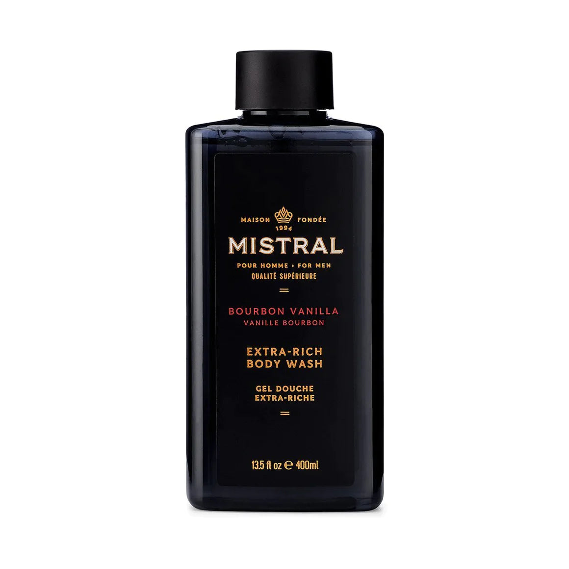 Mistral - Body Wash - 400ml-Men&#39;s Accessories-Bourbon Vanilla-Yaletown-Vancouver-Surrey-Canada
