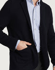 34 Heritage Double Face Blazer Navy-Men's Blazers-Brooklyn-Vancouver-Yaletown-Canada
