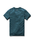Reigning Champ - Men's Knit Training T-Shirt-Men's T-Shirts-Deep Teal-S-Yaletown-Vancouver-Surrey-Canada