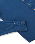 Outclass Herringbone LS Shirt Indigo-Men's Shirts-Brooklyn-Vancouver-Yaletown-Canada